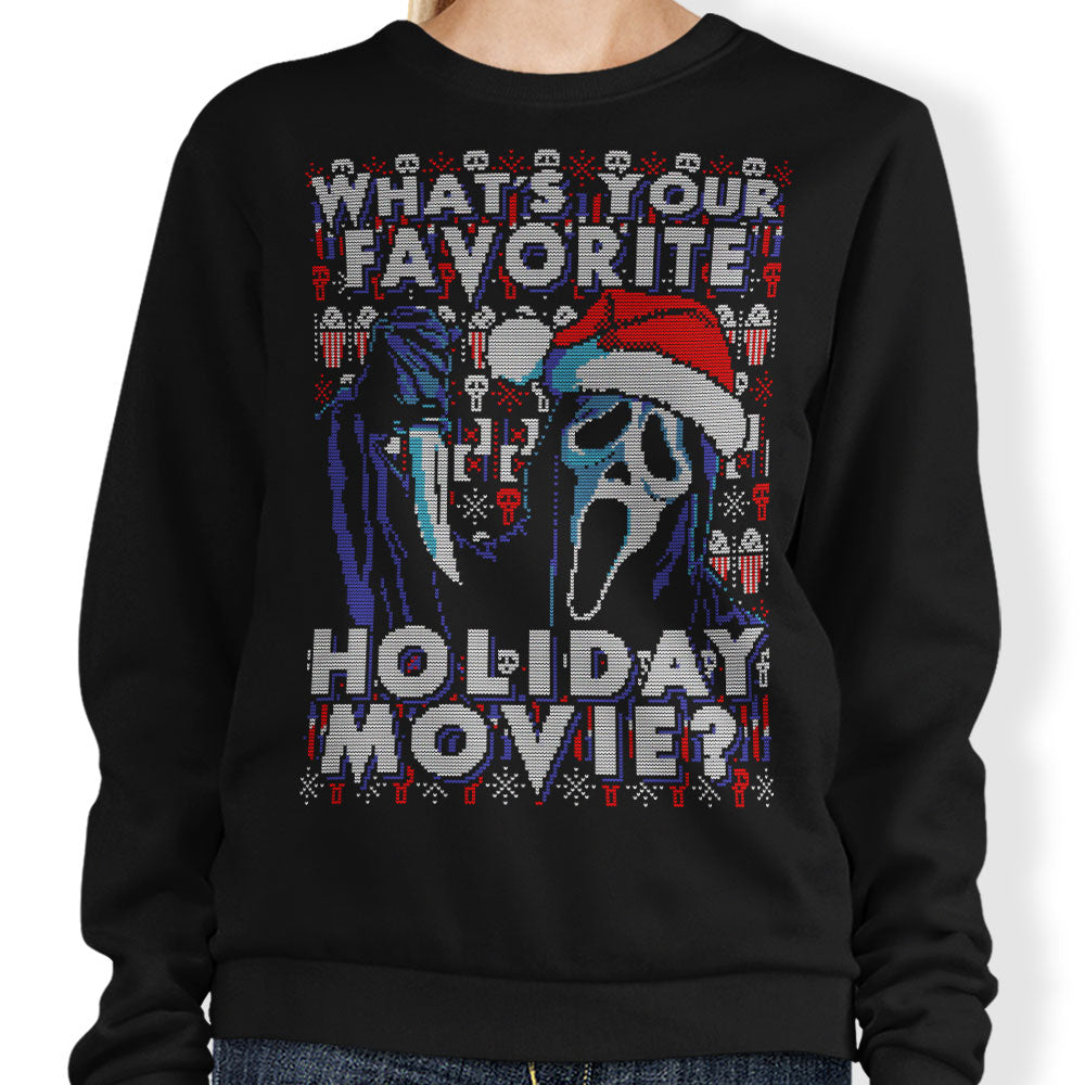 Favorite Holiday Sweater - Adult & Kids T-Shirts, Sweatshirts & Hoodies apparel design preview 1