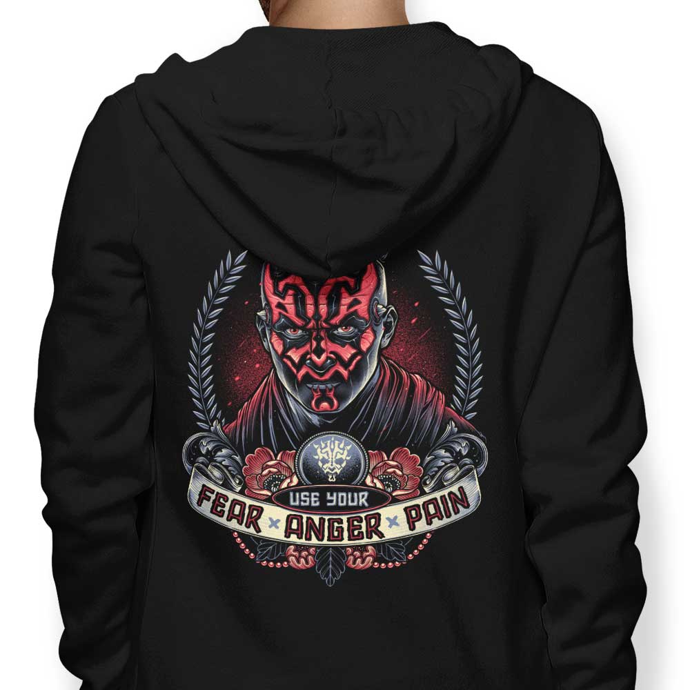 Fear, Anger, Pain - Adult & Kids T-Shirts, Sweatshirts & Hoodies apparel design preview 1