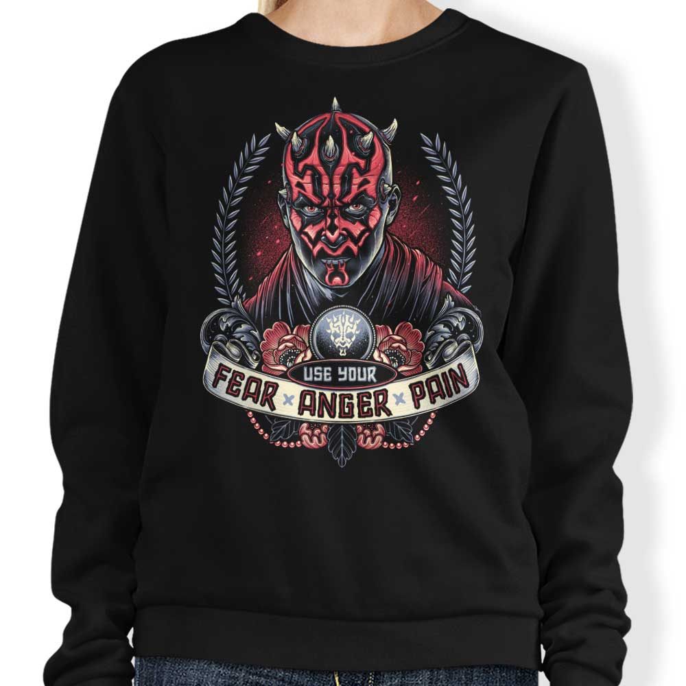 Fear, Anger, Pain - Adult & Kids T-Shirts, Sweatshirts & Hoodies apparel design preview 1