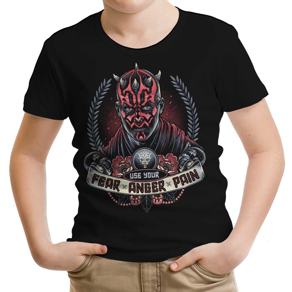 Fear, Anger, Pain Youth Apparel - Adult & Kids T-Shirts, Sweatshirts & Hoodies apparel design preview 1
