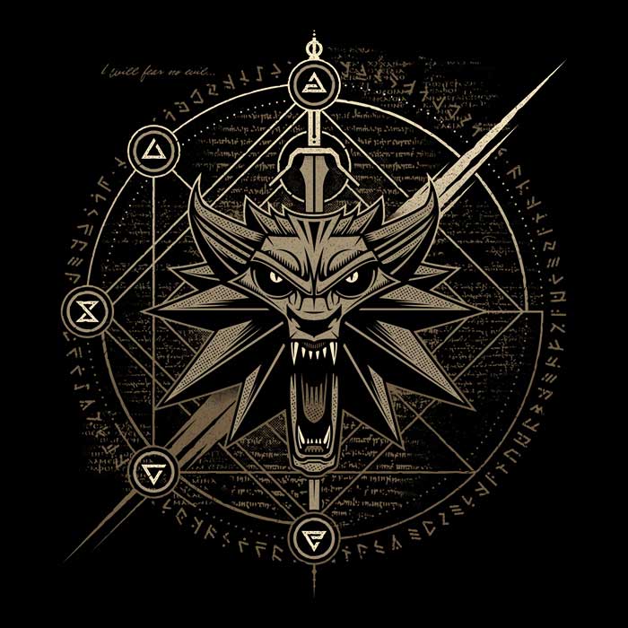Fear No Evil Coasters - Adult & Kids T-Shirts, Sweatshirts & Hoodies apparel design preview 1