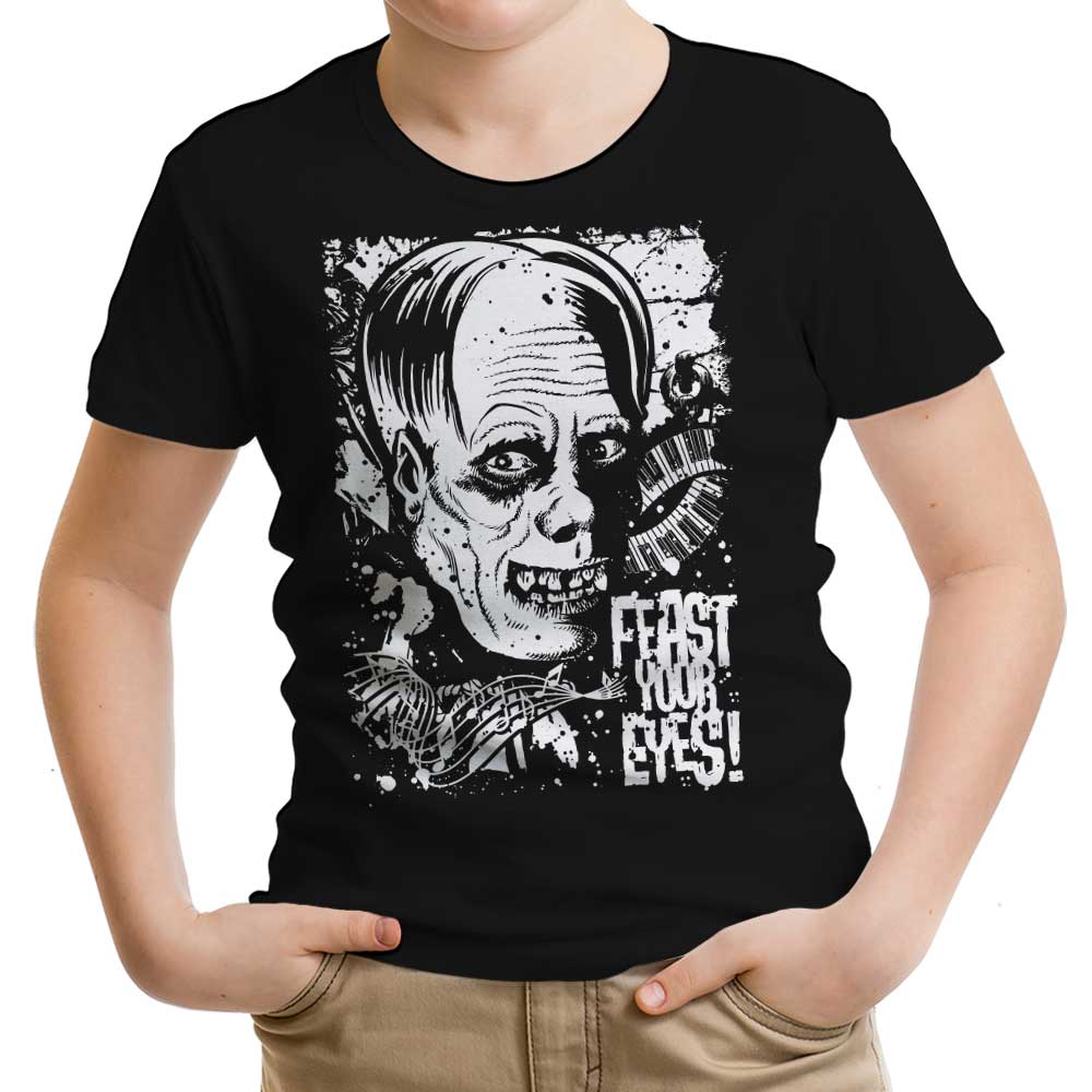 Feast Your Eyes Youth Apparel - Adult & Kids T-Shirts, Sweatshirts & Hoodies apparel design preview 1