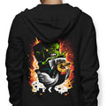 Feathered Fear - Adult & Kids T-Shirts, Sweatshirts & Hoodies apparel design preview 1