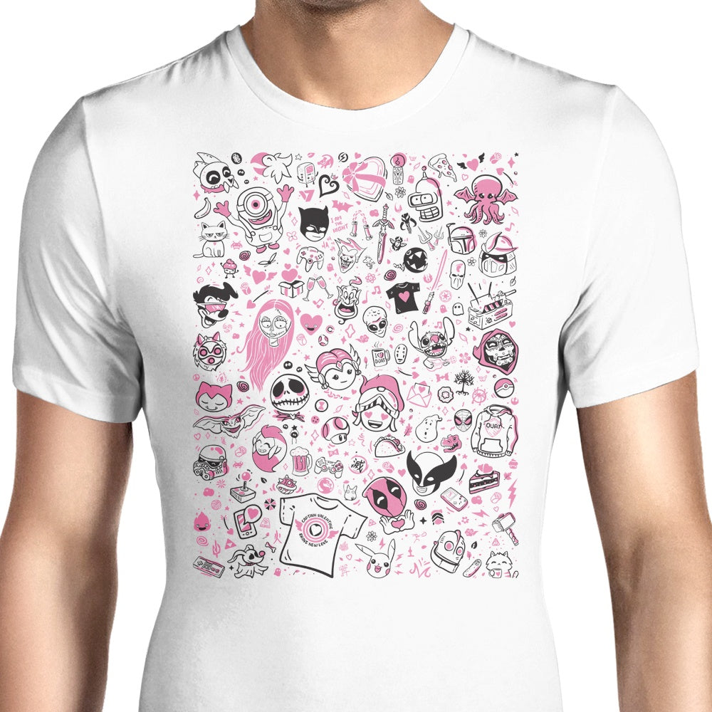 February Doodles - Adult & Kids T-Shirts, Sweatshirts & Hoodies apparel design preview 1
