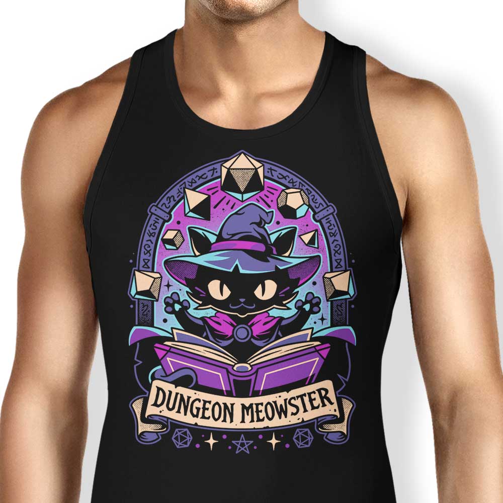 Feline Dungeon Keeper Tank Top - Adult & Kids T-Shirts, Sweatshirts & Hoodies apparel design preview 1