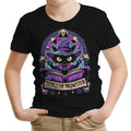 Feline Dungeon Keeper Youth Apparel - Adult & Kids T-Shirts, Sweatshirts & Hoodies apparel design preview 1