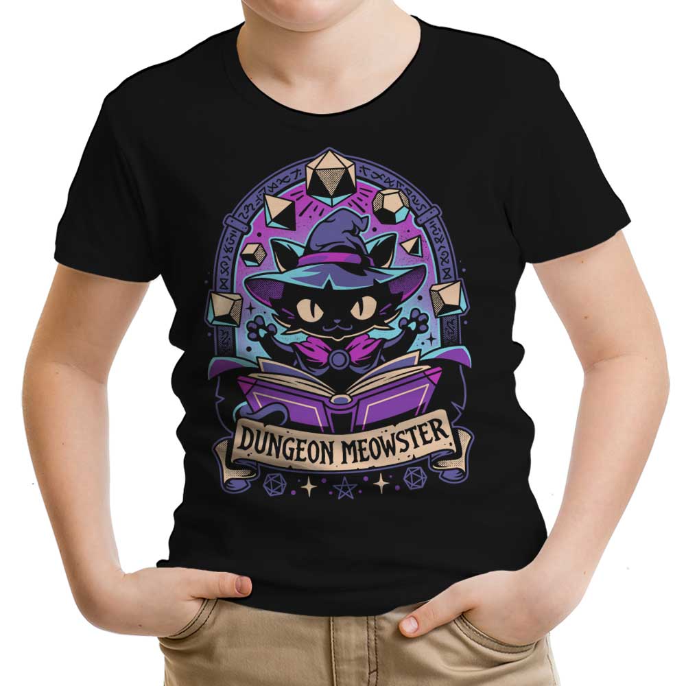 Feline Dungeon Keeper Youth Apparel - Adult & Kids T-Shirts, Sweatshirts & Hoodies apparel design preview 1
