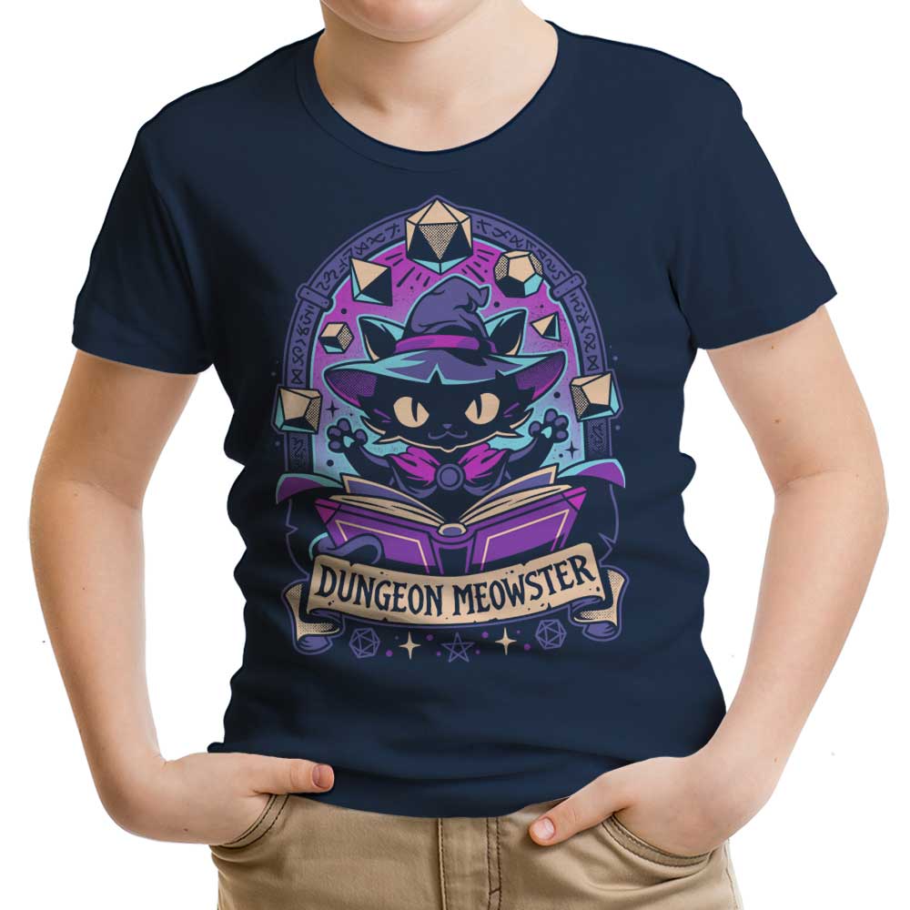 Feline Dungeon Keeper Youth Apparel - Adult & Kids T-Shirts, Sweatshirts & Hoodies apparel design preview 2