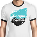 Fellowship of the Fantasy Ringer - Adult & Kids T-Shirts, Sweatshirts & Hoodies apparel design preview 1