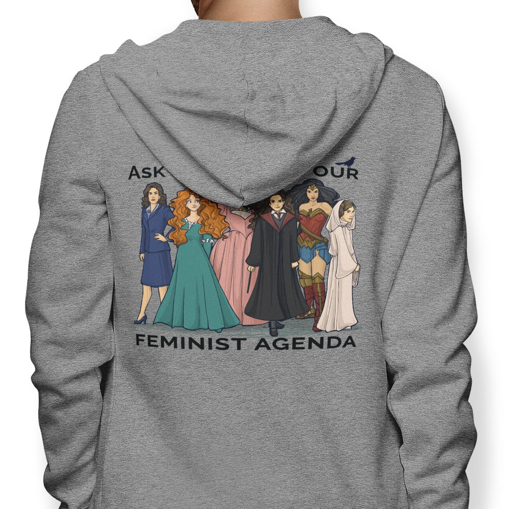 Feminist Agenda - Adult & Kids T-Shirts, Sweatshirts & Hoodies apparel design preview 1
