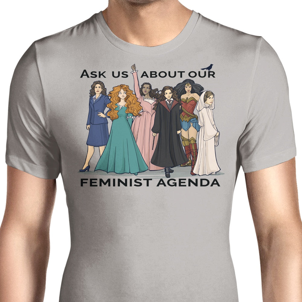 Feminist Agenda Men's Apparel - Adult & Kids T-Shirts, Sweatshirts & Hoodies apparel design preview 1