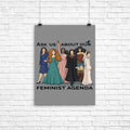 Feminist Agenda Poster - Adult & Kids T-Shirts, Sweatshirts & Hoodies apparel design preview 1