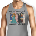 Feminist Agenda Tank Top - Adult & Kids T-Shirts, Sweatshirts & Hoodies apparel design preview 1