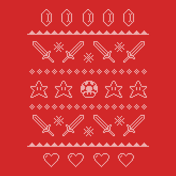 Festive Gaming Sweater Youth Apparel - Adult & Kids T-Shirts, Sweatshirts & Hoodies apparel design preview 2