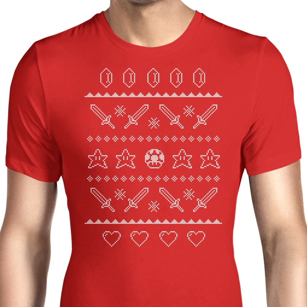 Festive Gaming Sweater Men's Apparel - Adult & Kids T-Shirts, Sweatshirts & Hoodies apparel design preview 1