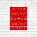 Festive Gaming Sweater Poster - Adult & Kids T-Shirts, Sweatshirts & Hoodies apparel design preview 1