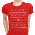 Festive Gaming Sweater Women's Apparel - Adult & Kids T-Shirts, Sweatshirts & Hoodies apparel design preview 1