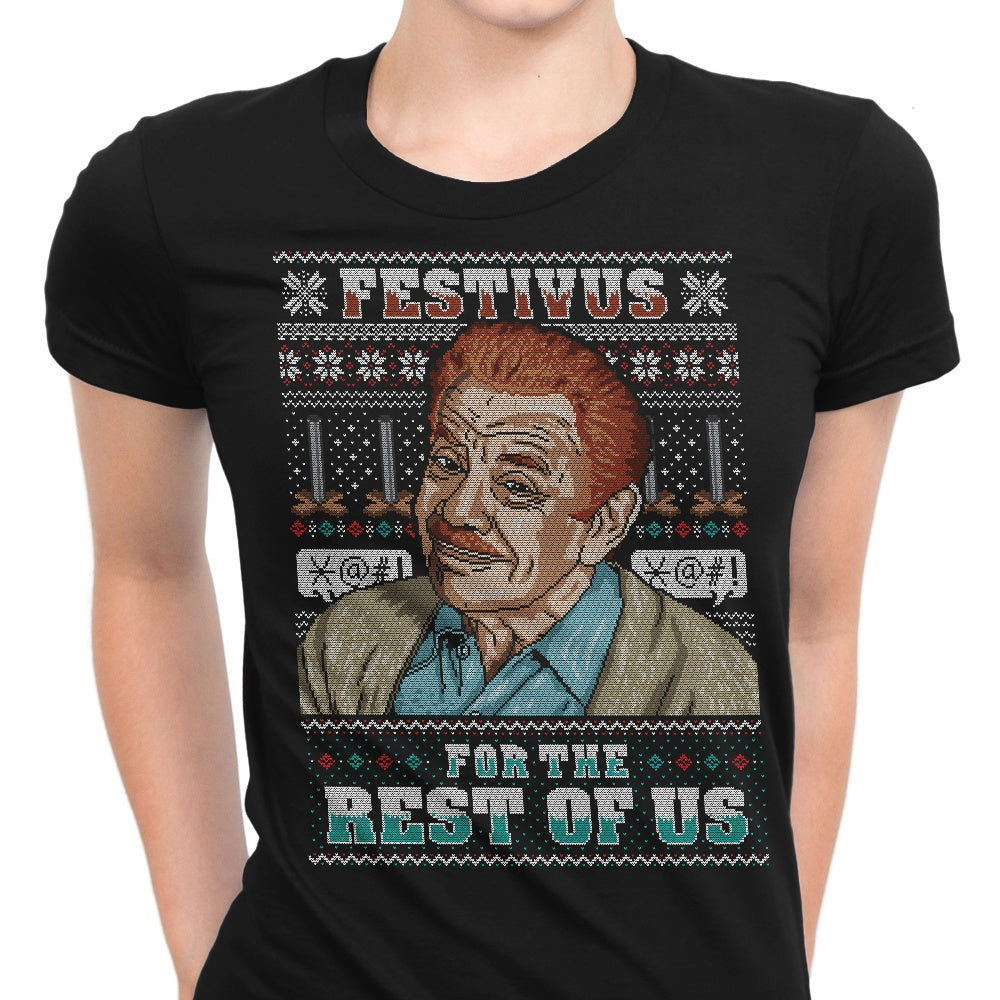 Festivus for the Rest of Us Sweater Women's Apparel - Adult & Kids T-Shirts, Sweatshirts & Hoodies apparel design preview 1