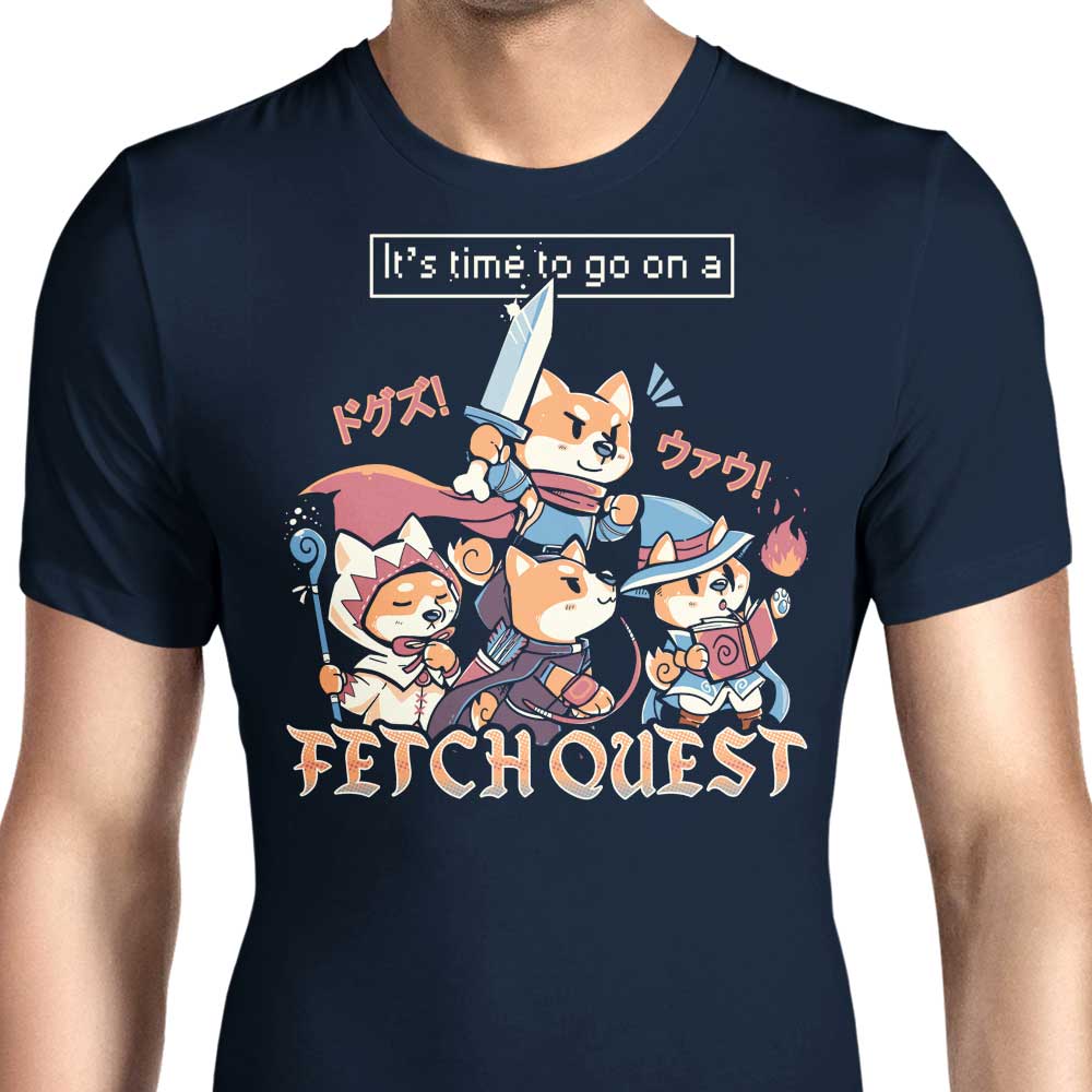 Fetch Quest Men's Apparel - Adult & Kids T-Shirts, Sweatshirts & Hoodies apparel design preview 1