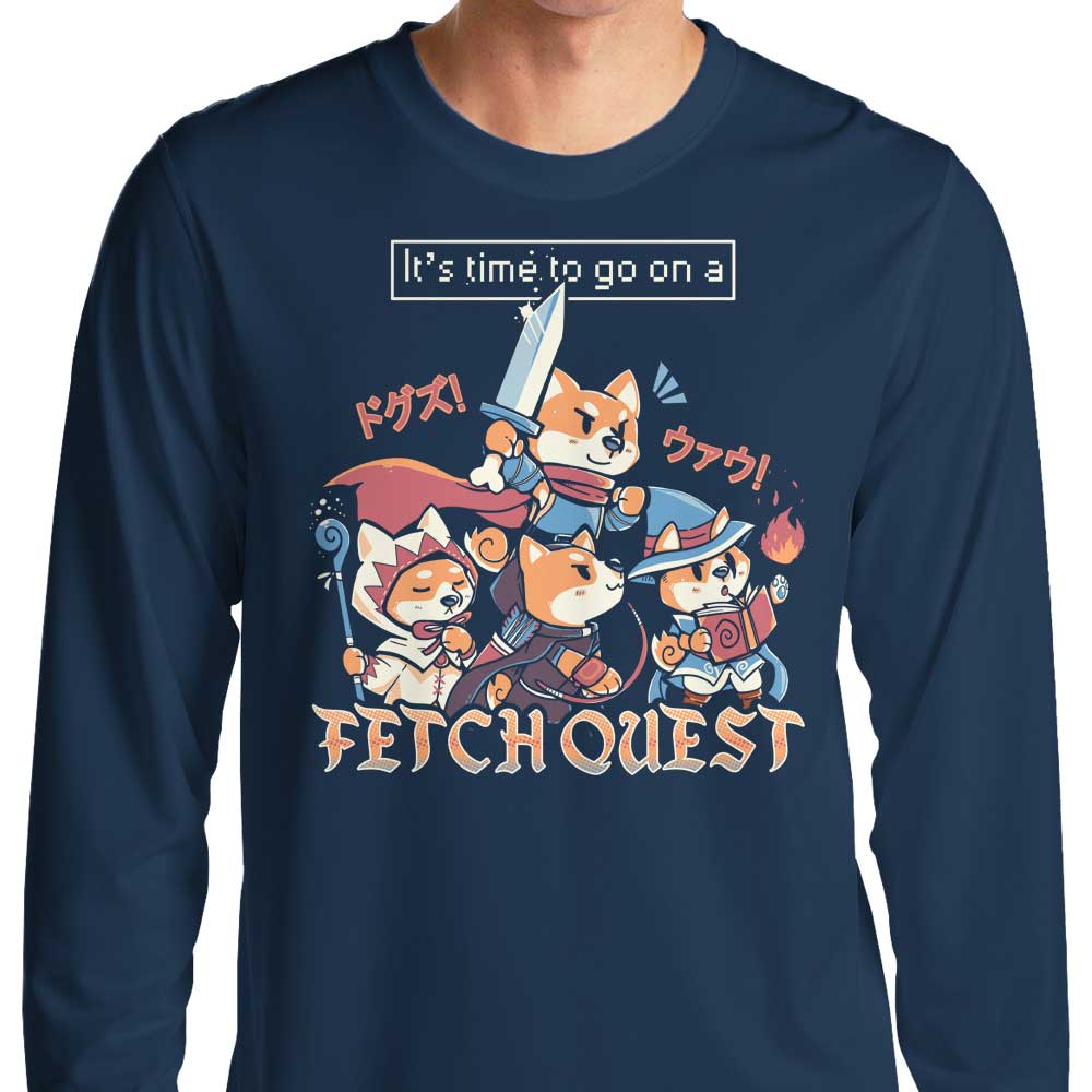 Fetch Quest - Adult & Kids T-Shirts, Sweatshirts & Hoodies apparel design preview 1