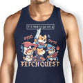 Fetch Quest Tank Top - Adult & Kids T-Shirts, Sweatshirts & Hoodies apparel design preview 1