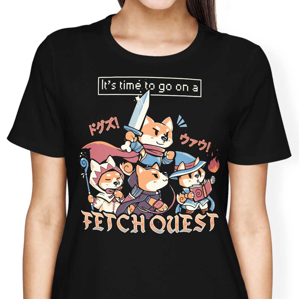 Fetch Quest Women's Apparel - Adult & Kids T-Shirts, Sweatshirts & Hoodies apparel design preview 2