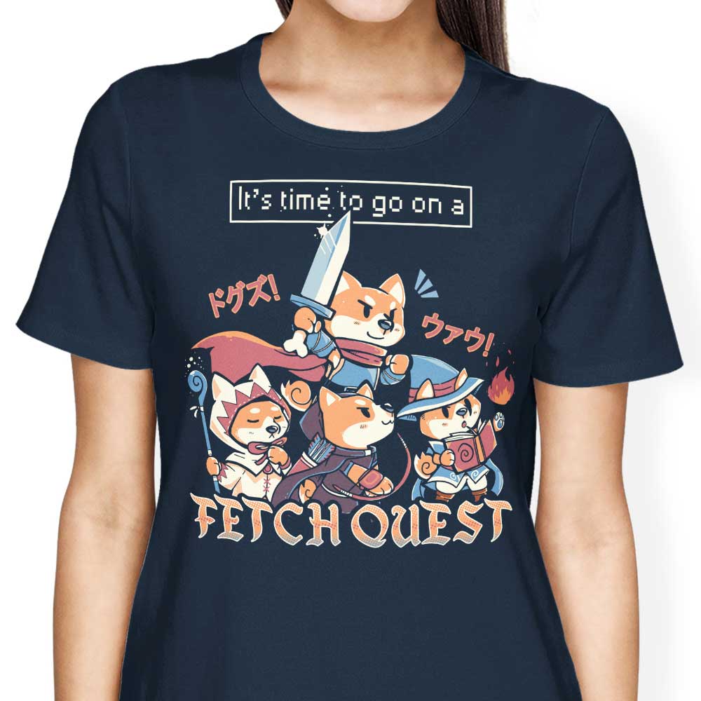 Fetch Quest Women's Apparel - Adult & Kids T-Shirts, Sweatshirts & Hoodies apparel design preview 1