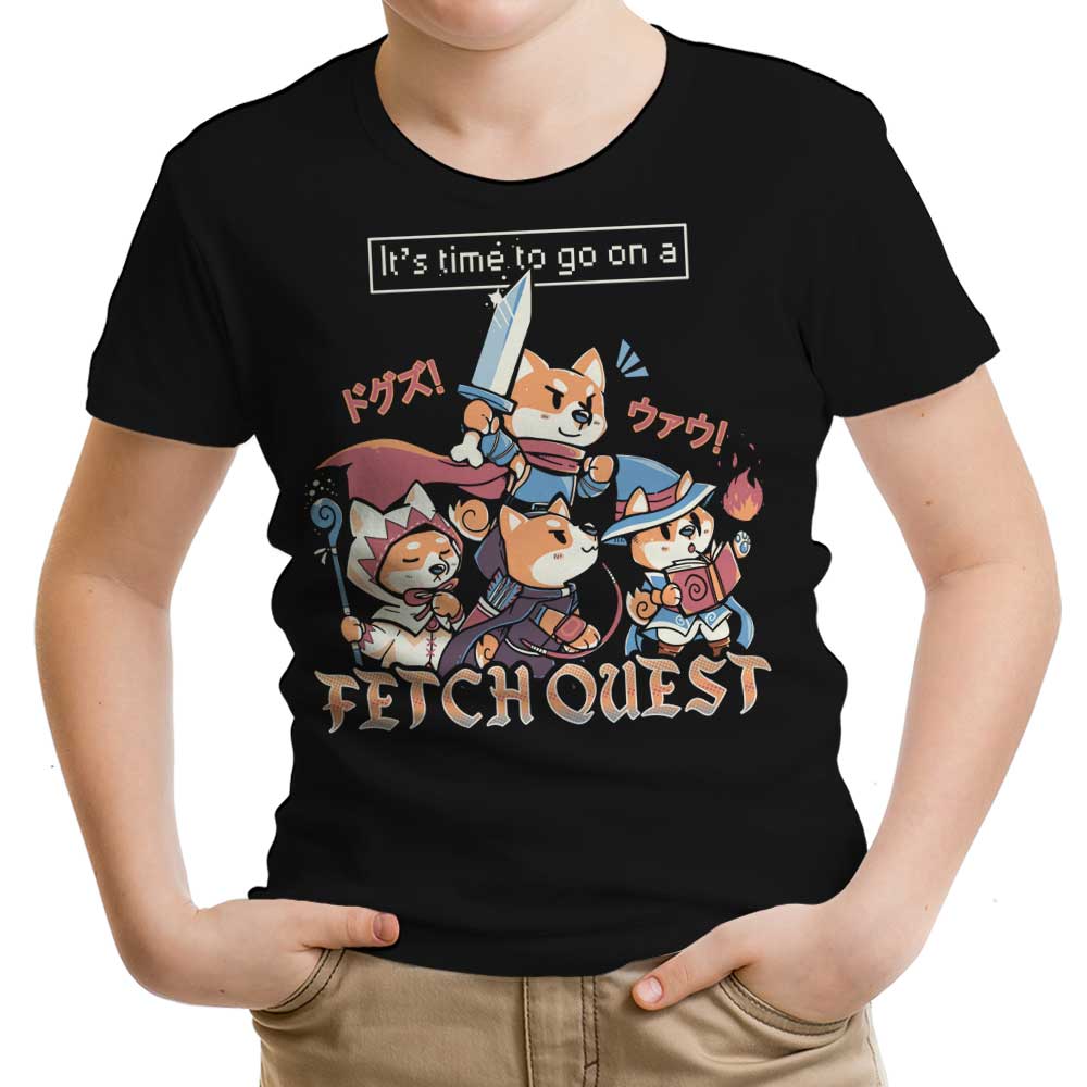 Fetch Quest Youth Apparel - Adult & Kids T-Shirts, Sweatshirts & Hoodies apparel design preview 2