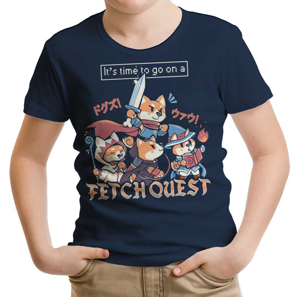 Fetch Quest Youth Apparel - Adult & Kids T-Shirts, Sweatshirts & Hoodies apparel design preview 1