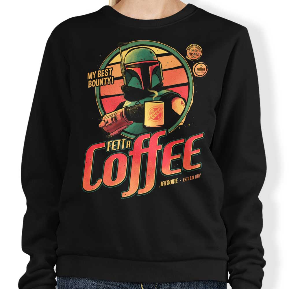 Fett A Coffee - Adult & Kids T-Shirts, Sweatshirts & Hoodies apparel design preview 1