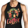 Fett A Coffee Tank Top - Adult & Kids T-Shirts, Sweatshirts & Hoodies apparel design preview 1