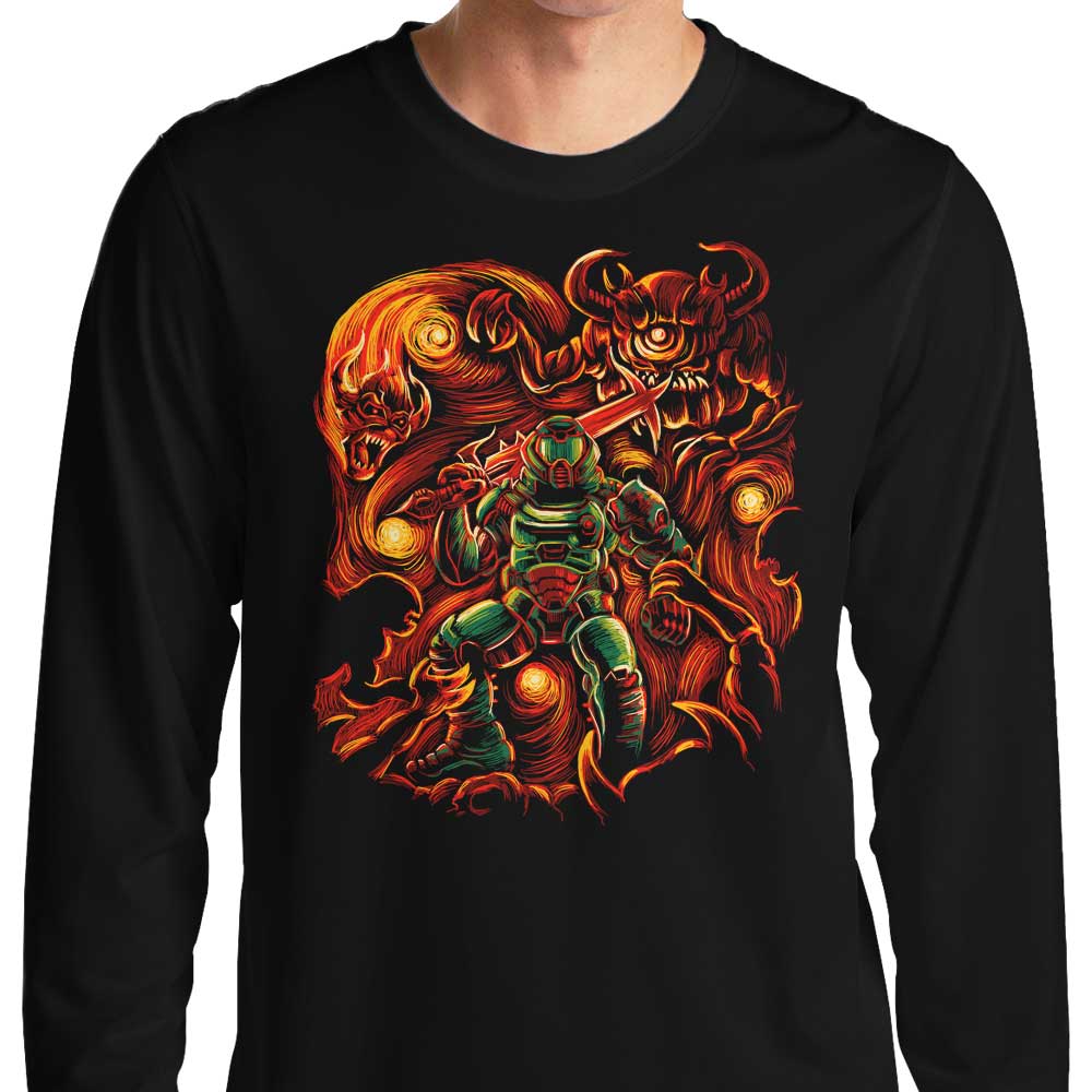 Fiery Night - Adult & Kids T-Shirts, Sweatshirts & Hoodies apparel design preview 1