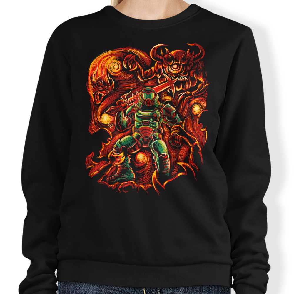 Fiery Night - Adult & Kids T-Shirts, Sweatshirts & Hoodies apparel design preview 1
