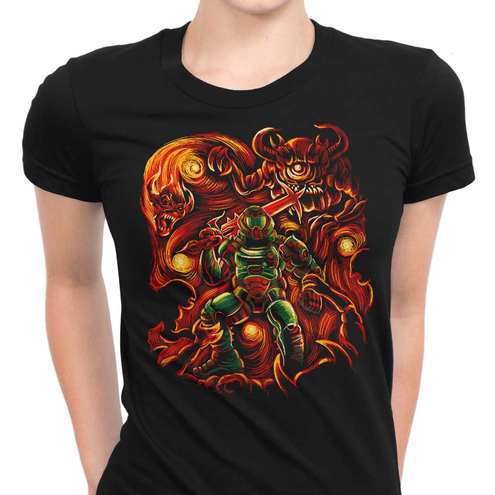 Fiery Night Women's Apparel - Adult & Kids T-Shirts, Sweatshirts & Hoodies apparel design preview 1