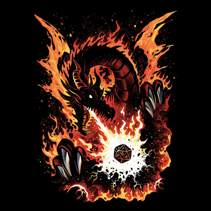 Fiery Red Dragon Men's Apparel - Adult & Kids T-Shirts, Sweatshirts & Hoodies apparel design preview 2