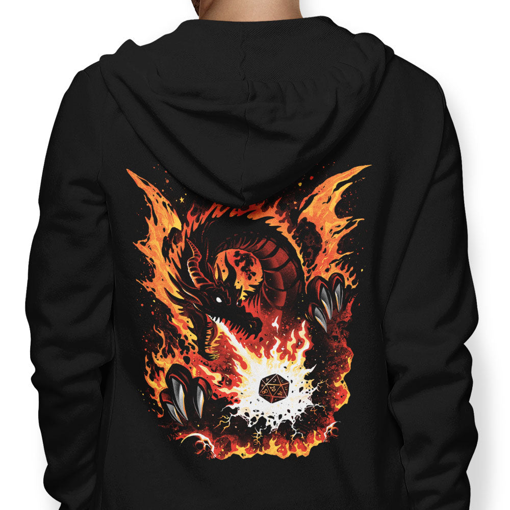 Fiery Red Dragon - Adult & Kids T-Shirts, Sweatshirts & Hoodies apparel design preview 1