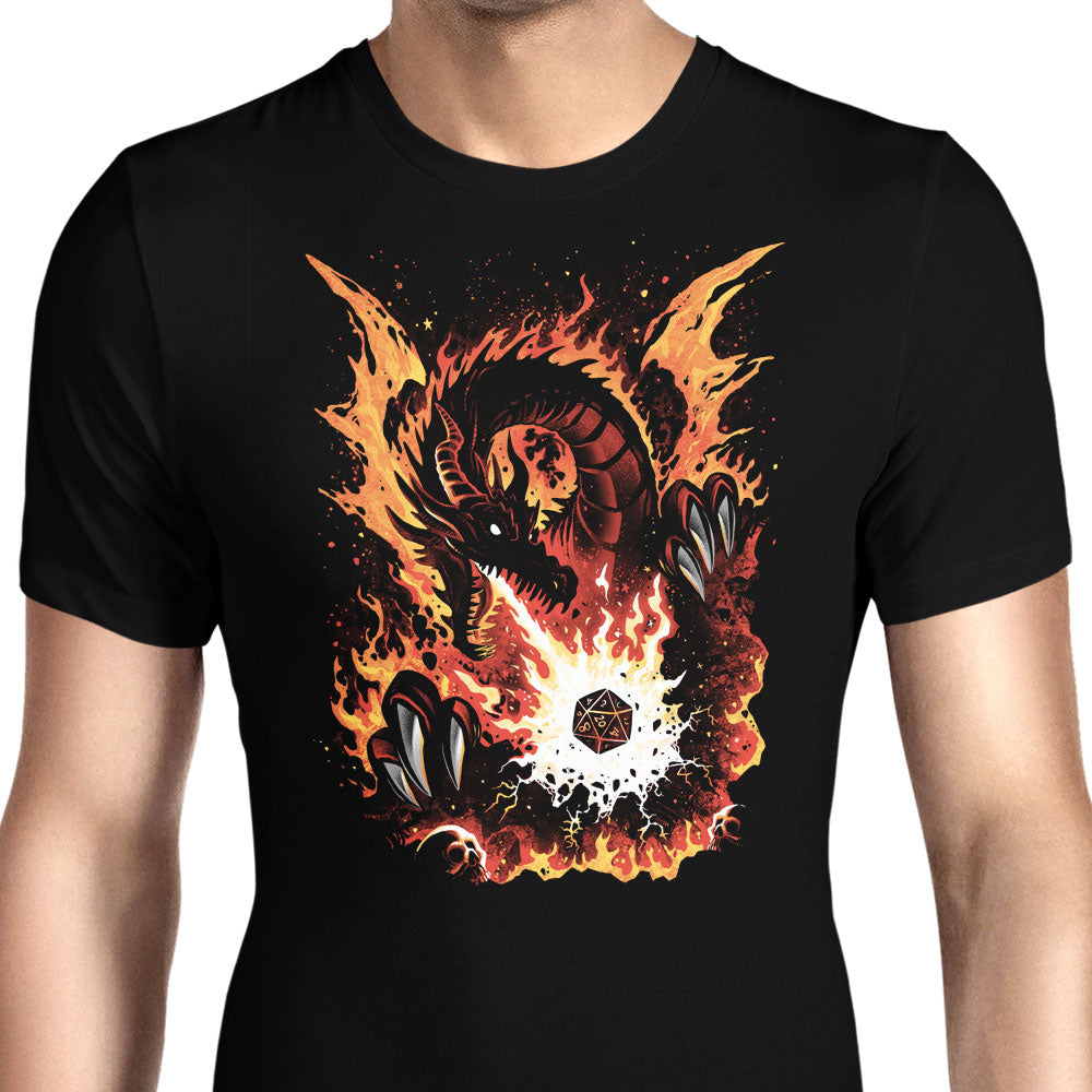 Fiery Red Dragon Men's Apparel - Adult & Kids T-Shirts, Sweatshirts & Hoodies apparel design preview 1