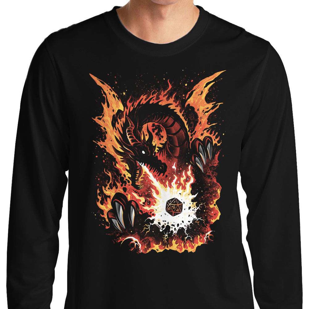 Fiery Red Dragon - Adult & Kids T-Shirts, Sweatshirts & Hoodies apparel design preview 1