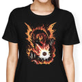 Fiery Red Dragon Women's Apparel - Adult & Kids T-Shirts, Sweatshirts & Hoodies apparel design preview 1