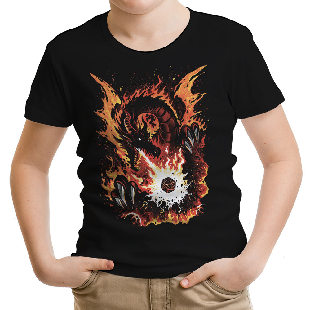 Fiery Red Dragon Youth Apparel - Adult & Kids T-Shirts, Sweatshirts & Hoodies apparel design preview 1