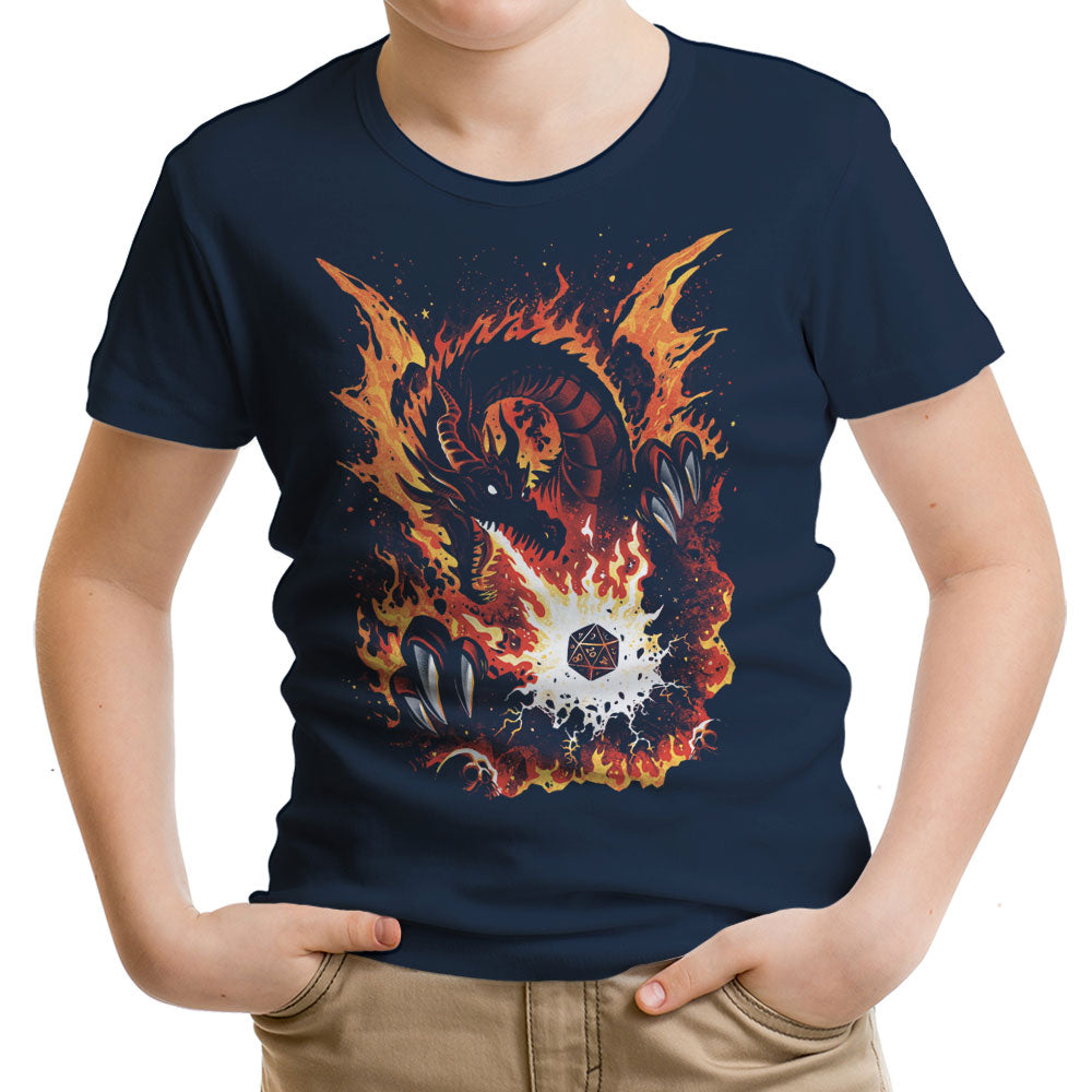 Fiery Red Dragon Youth Apparel - Adult & Kids T-Shirts, Sweatshirts & Hoodies apparel design preview 2