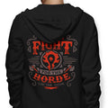 Fight for the Horde - Adult & Kids T-Shirts, Sweatshirts & Hoodies apparel design preview 1