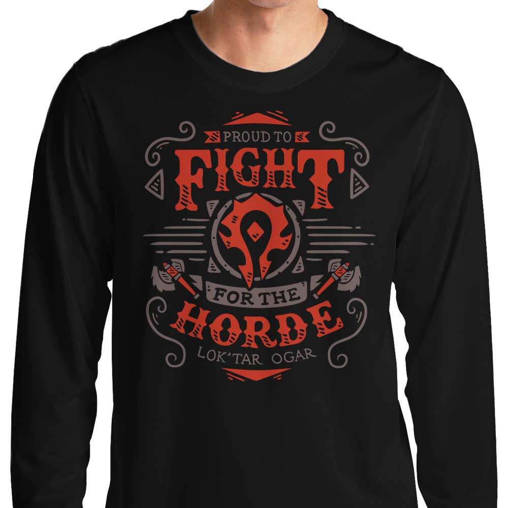 Fight for the Horde - Adult & Kids T-Shirts, Sweatshirts & Hoodies apparel design preview 1