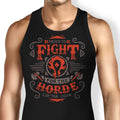 Fight for the Horde Tank Top - Adult & Kids T-Shirts, Sweatshirts & Hoodies apparel design preview 1