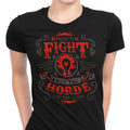 Fight for the Horde Women's Apparel - Adult & Kids T-Shirts, Sweatshirts & Hoodies apparel design preview 1