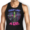 Fight Like a Guardian Tank Top - Adult & Kids T-Shirts, Sweatshirts & Hoodies apparel design preview 1