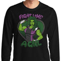 Fight Like a Hulk - Adult & Kids T-Shirts, Sweatshirts & Hoodies apparel design preview 1