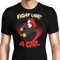 Fight Like a Widow Men's Apparel - Adult & Kids T-Shirts, Sweatshirts & Hoodies apparel design preview 1
