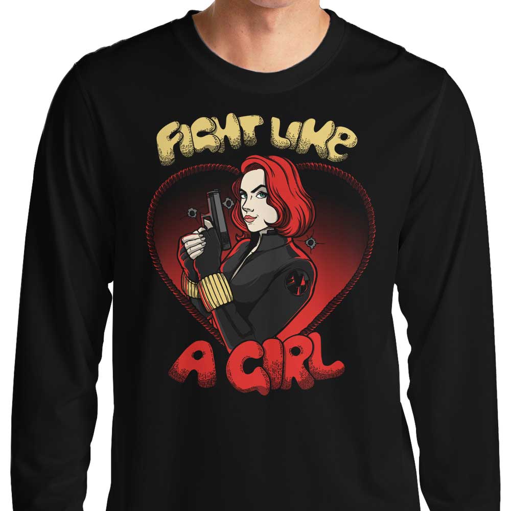 Fight Like a Widow - Adult & Kids T-Shirts, Sweatshirts & Hoodies apparel design preview 1