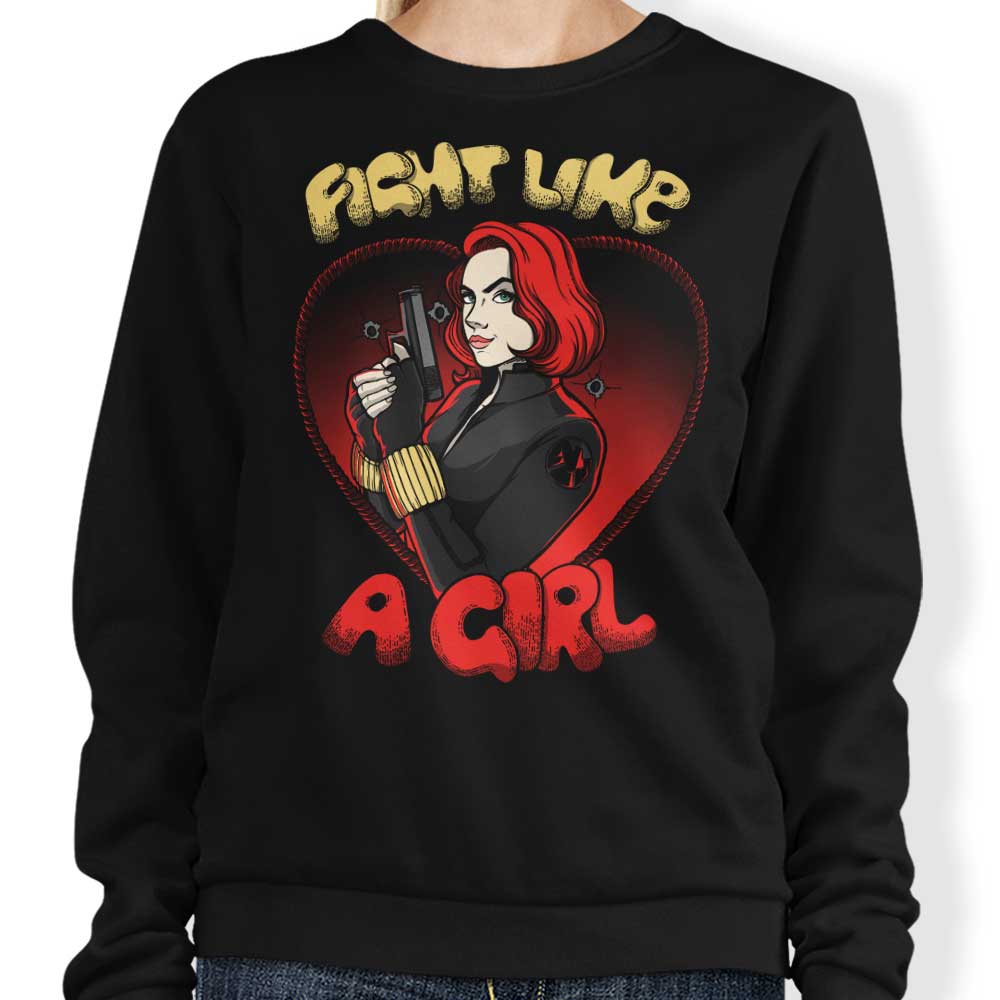 Fight Like a Widow - Adult & Kids T-Shirts, Sweatshirts & Hoodies apparel design preview 1